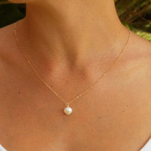 New fashion imitation pearl necklaces & pendants personality beautiful peace sign necklace new vintage bijuteria