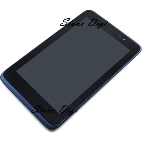 New Original 7 Inch LCD DIsplay Panel Touch Screen Digitizer Assembly For Lenovo Tab A3500 +Frame Free Shipping