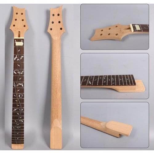 P11 22 Frets 648mm 25.5 Inch One Electric Guitar Neck MAHOGANY Wood And ROSEWOOD Fingerboard