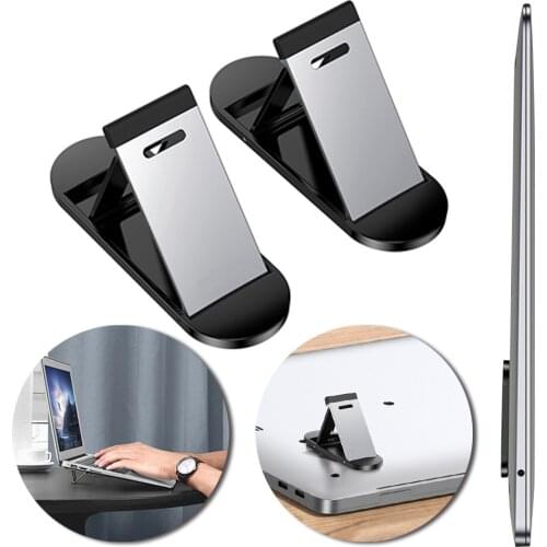 Portable Laptop Stand Foldable Support Base Notebook Stand for Macbook Pro Air Laptop Holder Cooling Pad Riser Adjustable