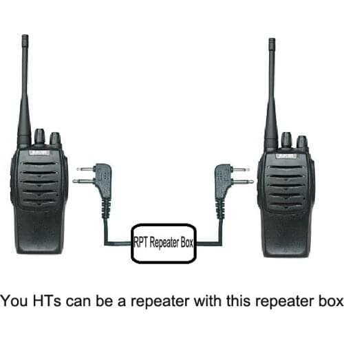 RPT-2D Two Way Radio Repeater Box for Two Transceivers Stati Walkie talkie Signal extension