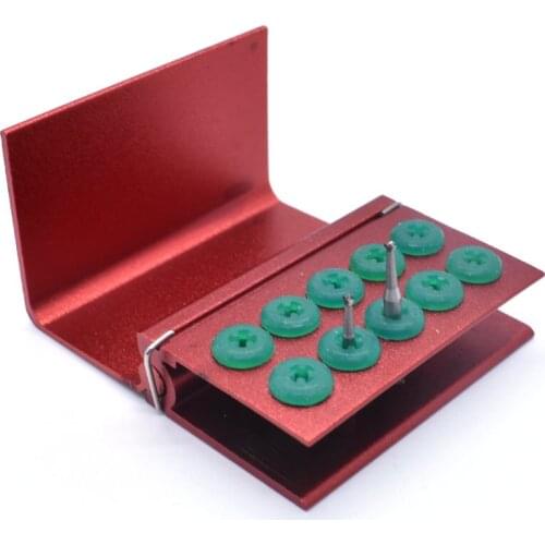 Dental instrument Sterilizer metal Case FG bur diamond bur Holder Autoclave Sterilizer Case Burs holder box For Oral Care Tool