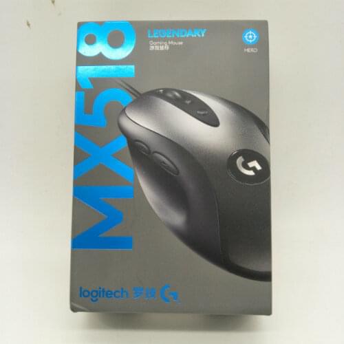 4pcs Logitech MX518 16000DPI Classic Gaming mouse