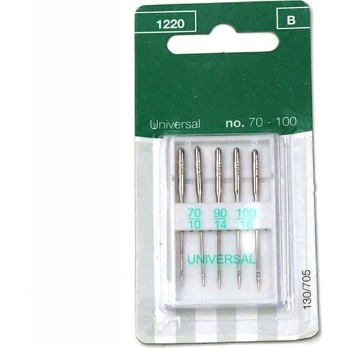 5pcs 70/10 90/14 100/ 16 Sewing Machine Needles Ball Point Head Stainless Steel Jersey/universal DIY Sewing Machine Accessories