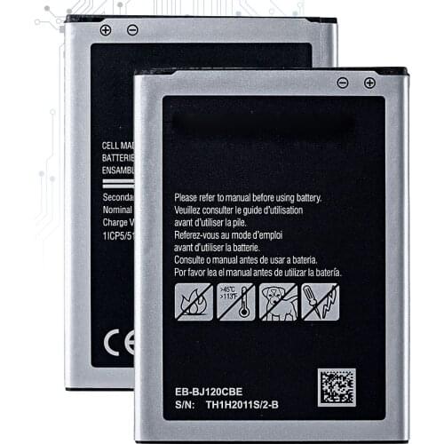 Battery EB-BJ120CBE For Samsung Galaxy J1(2016) J120 J120F J120A J120T 2050mAh Capacity EB BJ120CBE Battery