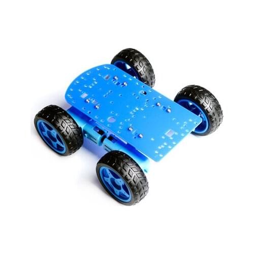 Car Raspberry Pi Car Tracking Obstacle Avoidance Ultrasonic Smart Car Robot Chassis Kit Diy