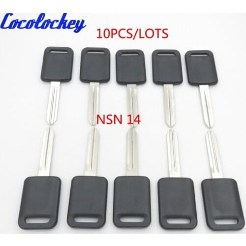 Cocolockey Replacement Transponder Chip Key Shell FOB Cover NO CHIP INSIDE for Nissan Car Key Blade NSN14 10pcs/lots No Logo