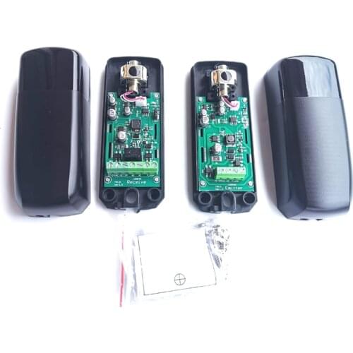 12/24V Photocell Sensor Beam 20m detecting range for Sliding Gate Opener Infrared Safety Photo cell