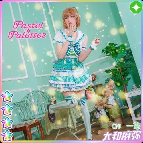 Cosplay Costume Anime Bang Dream! Yamato Maya Pastel*Palettes Cool - Exemplary I Dresses Christmas Halloween Free shipping CG593