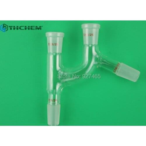 Lab Distillation Adapter,Four Mouths distillation head,75 degree,19/26
