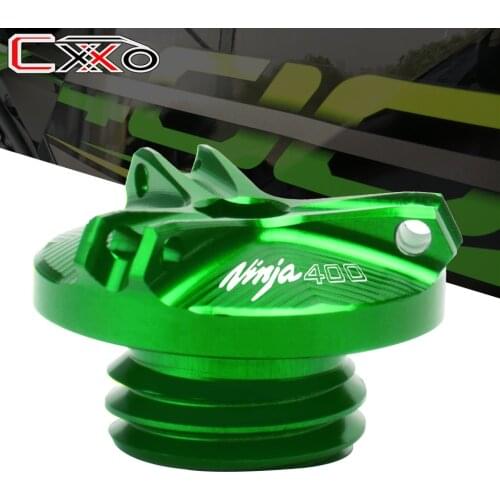 M20*2.5 Motorcycle Engine Oil Filter Cup Plug Cover Screw For KAWASAKI Ninja400 ninja 400 2018 2019