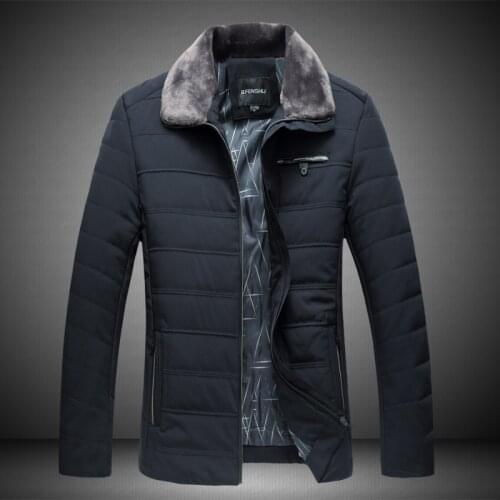 2019 Winter Mens Cotton Down Jacket , Fashionable Big Size Men Business Parkas , Winter Anti-wind & Warm Jackets XL-7XL