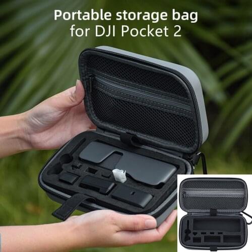 For DJI Pocket 2 Mini Carrying Case Portable Storage Bag Handbag Shock-proof Box Set Handheld Gimbal Camera Accessories