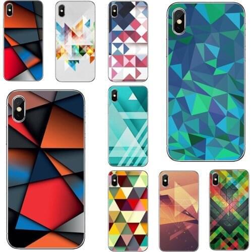 Triangle-Abstract-Geometry-Stone Silicone Cover For Xiaomi Redmi 2 S2 3 3S 4 4A 5 5A 5 6 6A 7A 9 9T 9C 9A Pro Pocophone F1