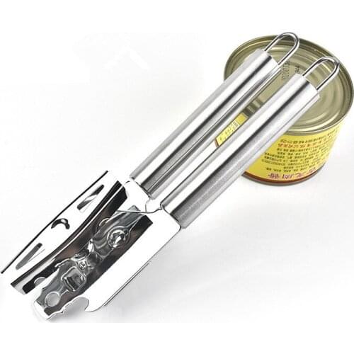 1PC Multifunctional Stainless Steel Professional Manual Can Opener Butterfly Can Bottle Jar Tin Opener Manual Food OK 0900