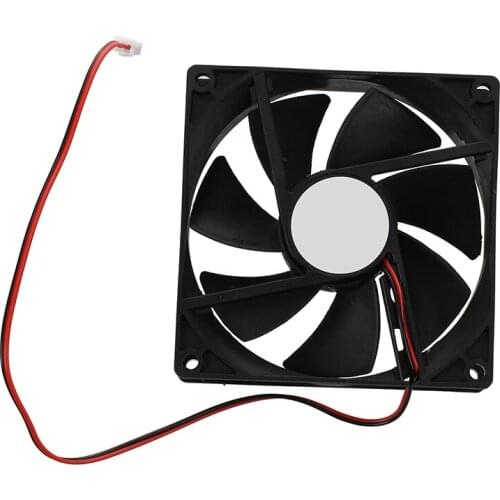 90mm x 25mm DC 12V 2Pin Cooling Fan for Computer Case CPU Cooler