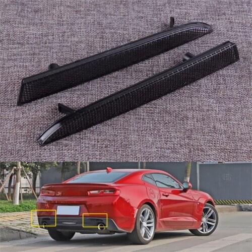 Car Auto 1 Pair Rear Driver Side Bumper Reflector Light Lamp GM1185112 Fit For Cadillac ATS XT5 Chevrolet Pontiac G8 Accessories