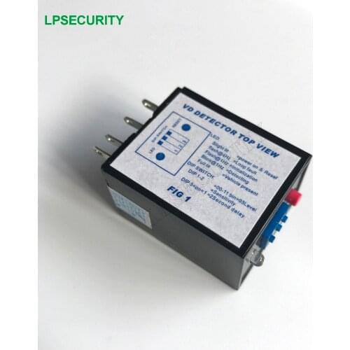Free shipping 12V DC loop detector VD108B Auto Traffic Control sensor with 4 adjustable sensitivity for parking guide