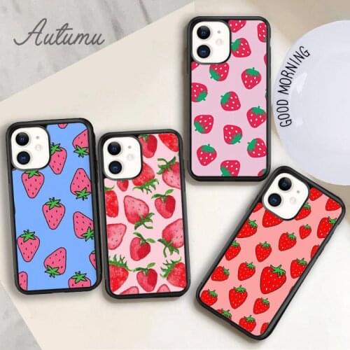 Strawberry Fields Forever Phone Case for iPhone 11 12 Pro Max mini X XR XS SE 2020 5 6S 7 8 Plus Samsung Galaxy S8 S9 S10 Cover