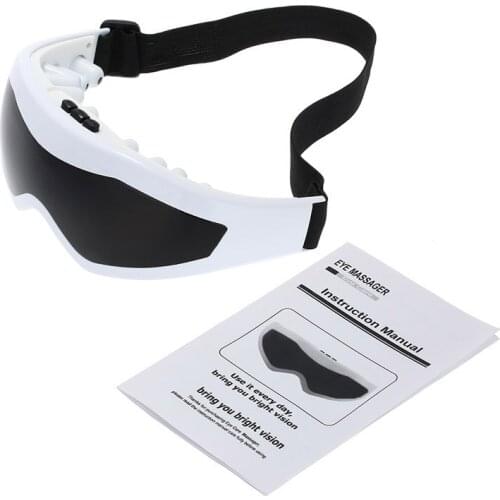 Electric Eye Massager Mask Migraine Eye Vision Improvement Forehead Eye Care Glasses Massage Wireless Vibration Eye Magnetic