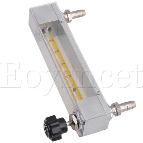 Model LZB-3 40-400ml/min Flow Meter for Gas Air Oxygen Measument with Control Valve
