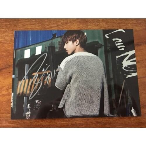 Hand signed Stray Kids HAN autographed photo I AM NOT K-POP 5*7 collection 062018