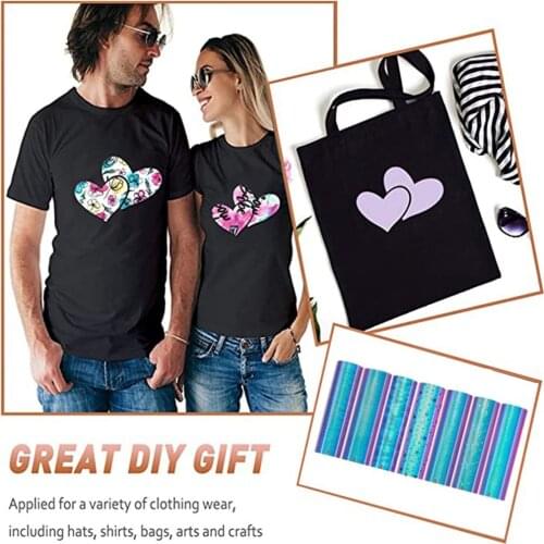 Vinyl Heat Thermal Transfer Iron On DIY Garment Film Silhouette Paper Delicate Design For T-Shirt Caps Rich and Unique