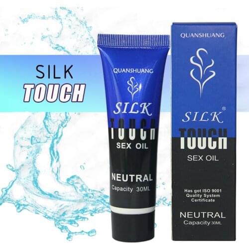 Silk Touch Water-Soluble Lubricant 30ML Personal Lubrication Gel Vaginal Sex Lubricating Dedicated Anal Massage Lube Sex Product