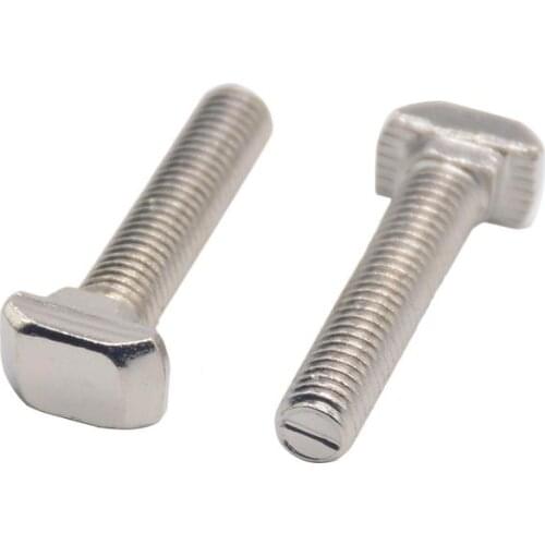 CNC 3D Printer Parts 4545 type T screw T bolt Screw for European Standard Anodized 4545 Linear Rail Aluminum Profile DIY