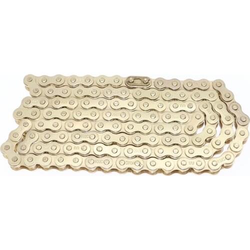 Gold KMC 428 102/104/108/110/118 links chain 110 125 140 150cc dirt bike/pit bike 420 china can choose thelinks you want