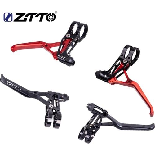 ZTTO Aluminum Bicycle Brakes V Brake Levers Brake Capliers Handle Mountain Cycling 2finger MTB Bike BMX V-Brake Parts