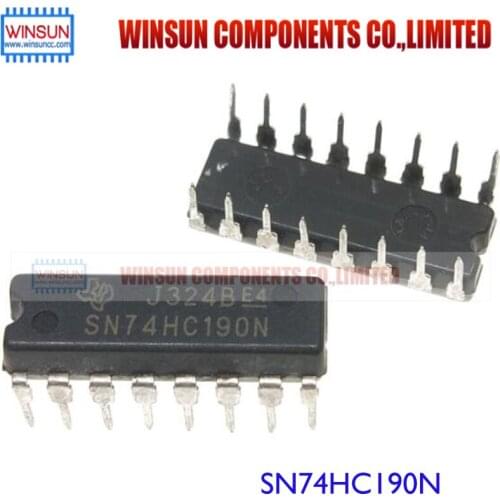 1PC/LOT SN74HC190N DIP-16 HD74HC190P 74HC190 Brand New