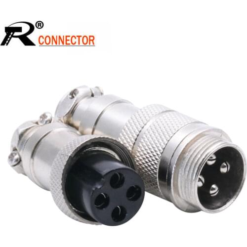 10sets GX16 Aviation Connector Male & Female 2/3/4/5/6/7/8/9/10Pin Diameter 16mm Aviation Plug Socket Circular Connector