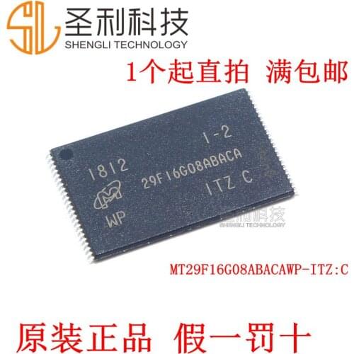 100% New&original MT29F16G08ABACAWP-ITZ:C micron TSOP-48 In Stock