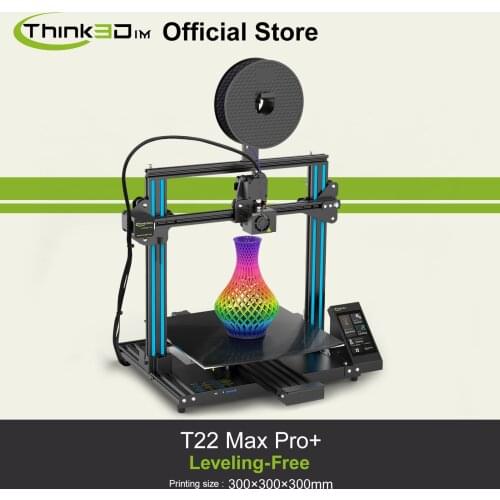 3D Printer Auto-Leveling 300*300*300mm Large Printing 3D Printer Machine Removable Magnetic Plateform Double Z Axis 3D Printers