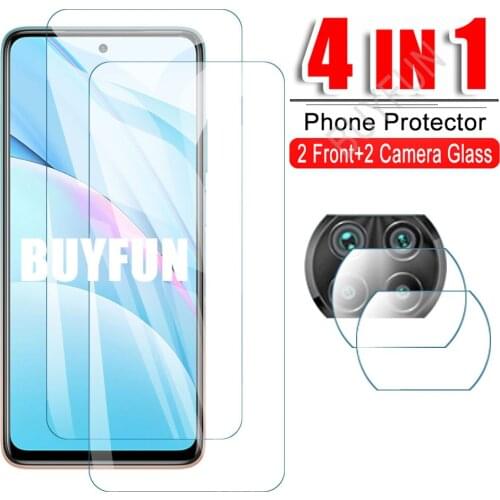 4IN1 Camera Film+Safety Glass For Xiaomi Mi 10t Pro 5G Full Cover Screen Protector For Xiaomi10t Mi10t Mi10 t 10 t Lite Glas