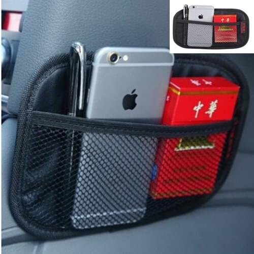 Car storage bag Car sticky storage bag storage bag net pocket