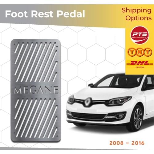 Renault Megane 3 2008 2009 2010 2011 2012 2013 2014 2015 2016 Car Accessories Chrome Foot Rest Pedal Body Molding Moulding Trim