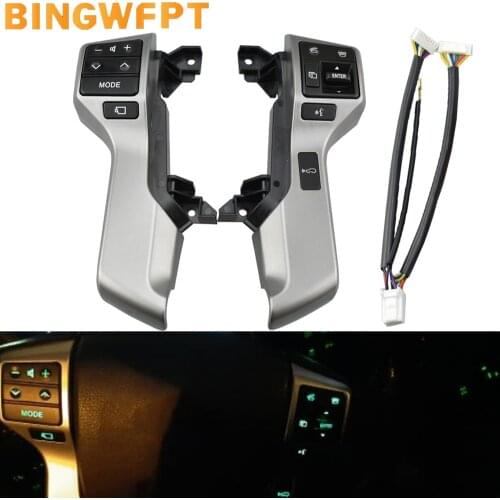 Car styling Steering Wheel Combination Control Switch For Toyota Land Cruiser Prado 150 GRJ150 KDJ150 84250-60180