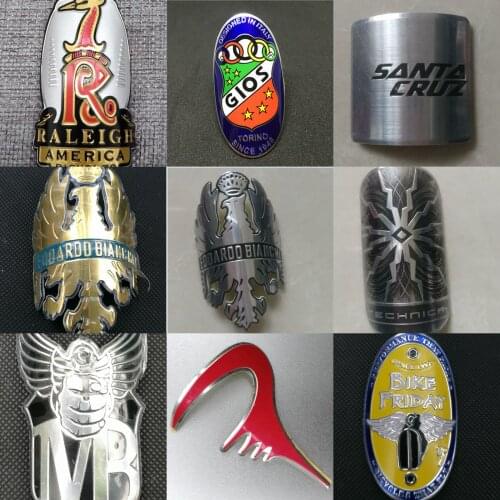 BMC Bicycle mountain bike frame fixed gear tube alloy head badge sticker sticker free shipping