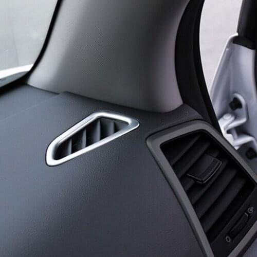 For Hyundai Tucson 2016 2017 Matte Interior Air Conditioning AC Vent Cover Trim Inner Outlet Trim Frame Decoration inner trim