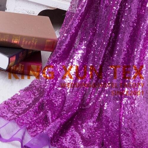 Good Looking 50M Sequin Fabric For Table Cloth Event Dress Wedding Decoration