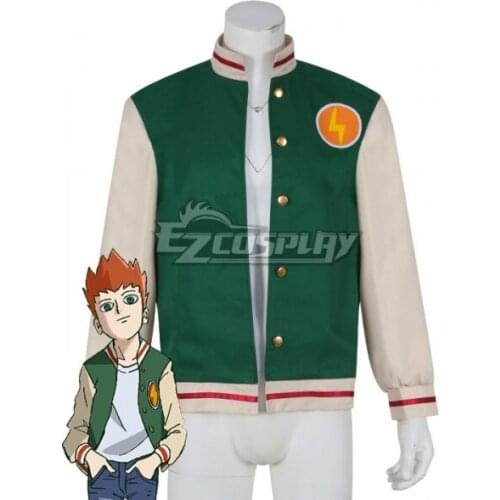 Mob Psycho 100 Season 2 Shou Suzuki Coat Top Jacket Adult Party Daily Wear Halloween Coat Cosplay Costume E001