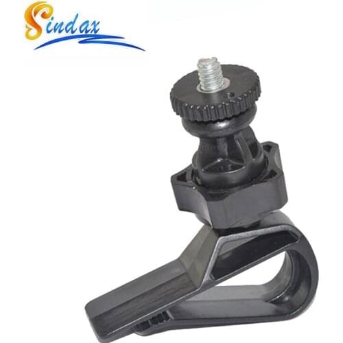 Car Bracket Clip with Tripod Adapter Mount for Xiaomi yi 4k FOR Gopro Camera Hero 4 3 3+ 5 6 HD Accessories Black Edition