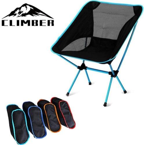 Lightweight Compact Folding Camping Backpack Chairs, Portable Foldable Chair for Outdoor, Beach, Fishing, Hiking, Picnic, Travel