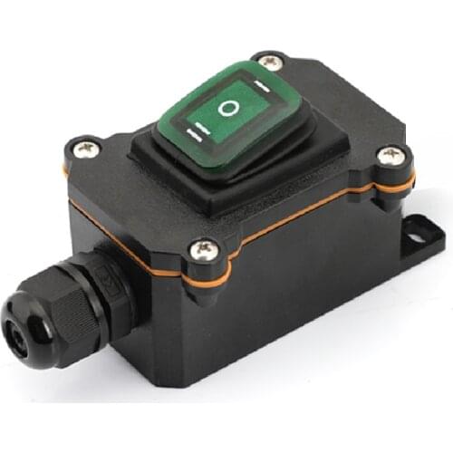 High Power Line PG11 Waterproof Ship Type Switch, High Current 25A High Power Refitting and Installing Outdoor Wire Box