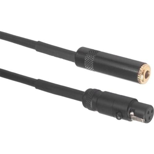 Mini XLR 3pin Female to 3.5mm Female Jack Audio Cable Earphone Adapter Bidirectional Conversion Wire 0.3m/1m/2m