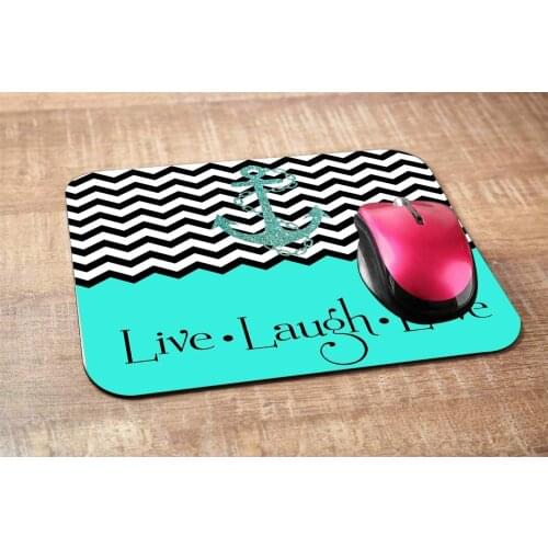 NICOKEE US Flag Rectangle Gaming Mousepad Fire Fighter Thin Red Line Flag Mouse Pad Mouse Mat for Computer Desk Laptop Office