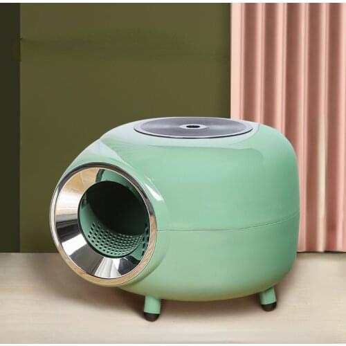 Fully Enclosed Cleaning Cat Litter Box Enclosure Furniture Large Cat Litter Box House Arenero Gato Cerrado Pet Products BD50CP