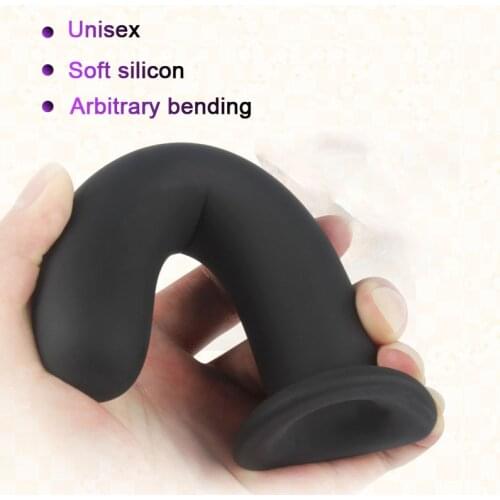 Suction Cup Dildo 3 Size Middle Big Black Soft Penis Sex Toys for Women Men Anal Dildos Gay Butt Sex Products